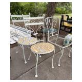 5 Metal Chairs