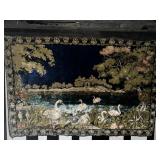 Vintage goose tapestry