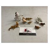 Vintage animal figurines