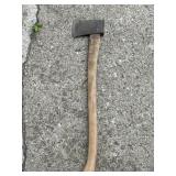 Axe marked PLUMB