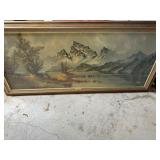 Large vintage High Glory print