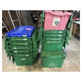 Locking Lid Totes