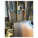 Lawn pruners, bed frame, miscellaneous