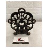 Cast iron trivet