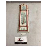 Pioneer thermometer advertiser