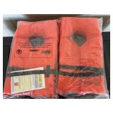 Two brand new life jackets