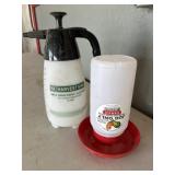 Sprayer and feeder