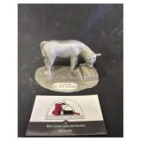Pewter Land O Lakes calf