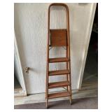 Luisladders Metal ladder w/ wood look