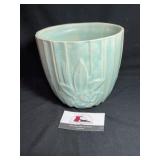 Vintage McCoy Lotus Planter 6 1/2 tall 7 in across