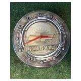 Metal Chevy Clock