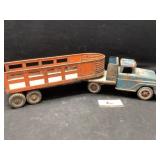 Tonka farms truck and trailer( Structo trailer)