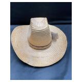 Straw cowboy hat