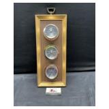 Barometer, thermometer,