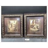 Framed wall decor