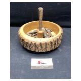 Nut Bowl and Crackers