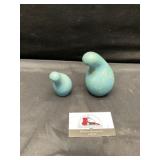 Vintage Eva Zeisel pottery salt and pepper shakers