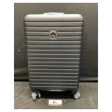 First class hard shell rolling suit case