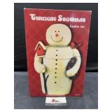 Twilight Snowman Cookie Jar