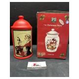Two Christmas Cookie Jars
