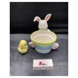 Easter planter and decor