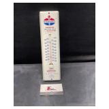 Standard advertising thermometer