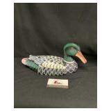 Painted Wood Duck Decoy