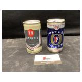 Vintage beer cans