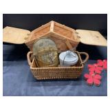 Basket and decor