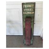 Vintage Front Wheel Aliner