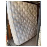 Simmons King mattress, box spring and bed frame
