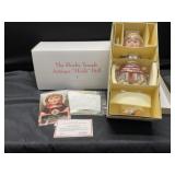 Danbury mint Shirley Temple antique Heidi doll
