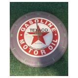 Glass Texaco Clock