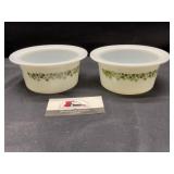 Pyrex Butter dishes