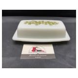 Crazy Daises Pyrex Butter dish