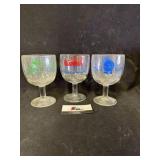 Beer glasses