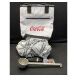 Coca cola cooler and misc