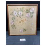 Iowa needlework Wall art