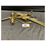 Brass and metal architectural salvage