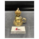 Brass kerosene lamp