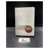 Vintage Metal Recipe Book