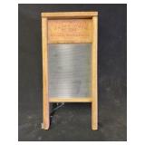 Glass washboard