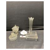 Milk glass and glassware