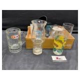A & w mug and glasses