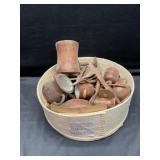 Wood primitive dishes