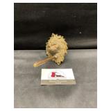 Brass lions head decor