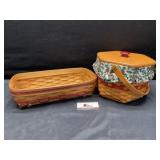 Longaberger and Bradford baskets