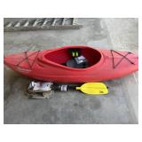 Budweiser Kayak and paddle