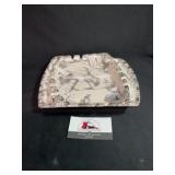 Vintage Ceramic? Ashtray 10x9 in