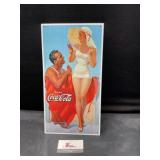 Metal Coca Cola sign